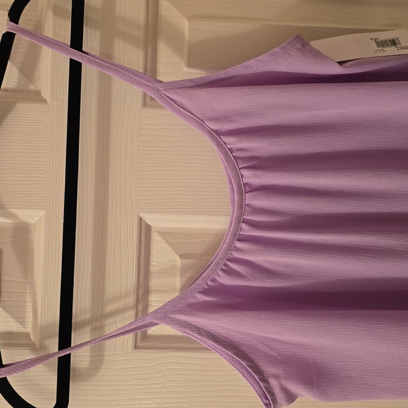 FRESHWATER BRAND WOMEN'S JUNIOR SIZE PURPLE SUNDRESS/COVER UP SIZE  MEDIUM 8-10 - Picture 3 of 13